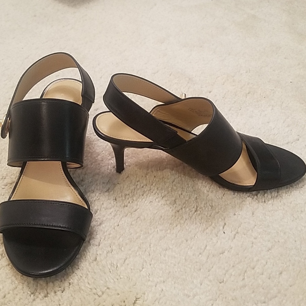 Coach Black Sandals